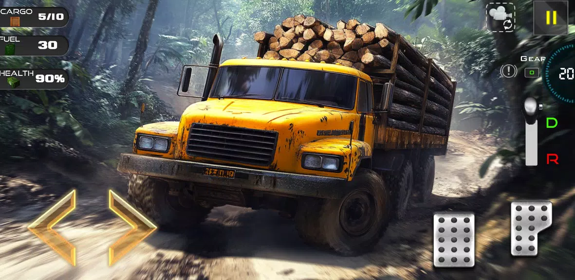 Truck Cargo simulator offroad ကိုဖန်သားပြင်1