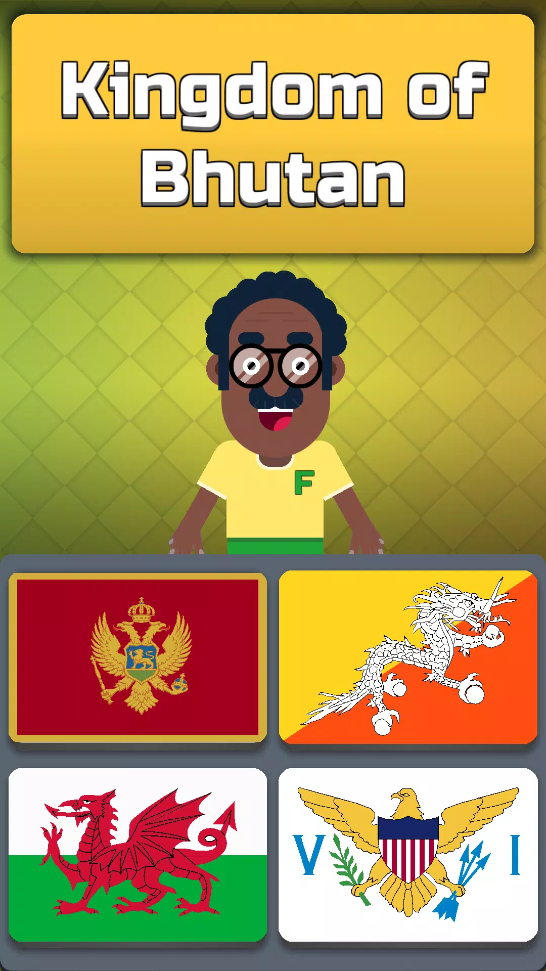 Geography: Flags Quiz Game captura de pantalla 3