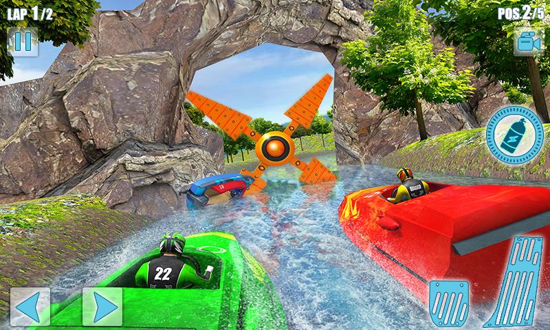 Speed Boat Crash Racing Tangkapan skrin 3