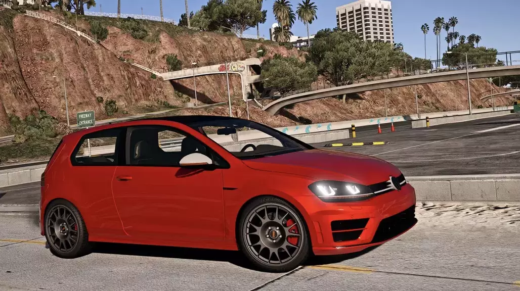 Extreme Real Driving: Golf GTI Captura de pantalla 1