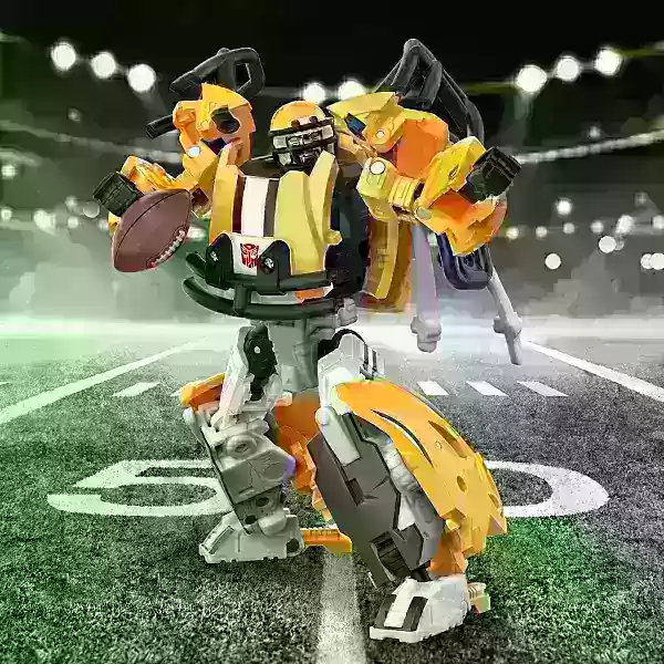 Transformers NFL Helmets Figuras Preparar agora aberta