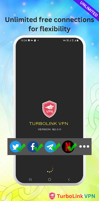 TurboLink VPN - Fast VPN Proxy ảnh chụp màn hình 3