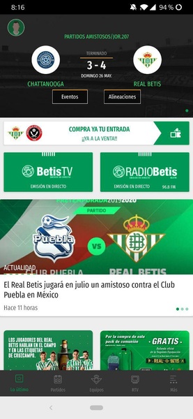 Real Betis Balompié應用截圖第3張