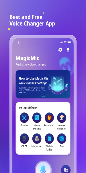 Voice Changer-MagicMic ảnh chụp màn hình 1