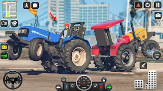 Modern Farmer Tractor Sim 3D Capture d'écran 3