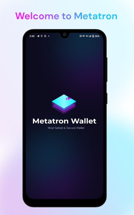 Metatron wallet captura de pantalla 3