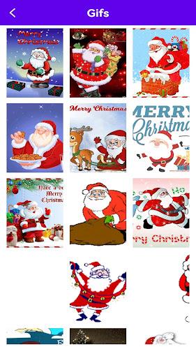 Santa Claus Gift GIF Sticker zrzut ekranu 3