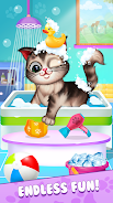 Baby Cat DayCare: Kitty Gameスクリーンショット1