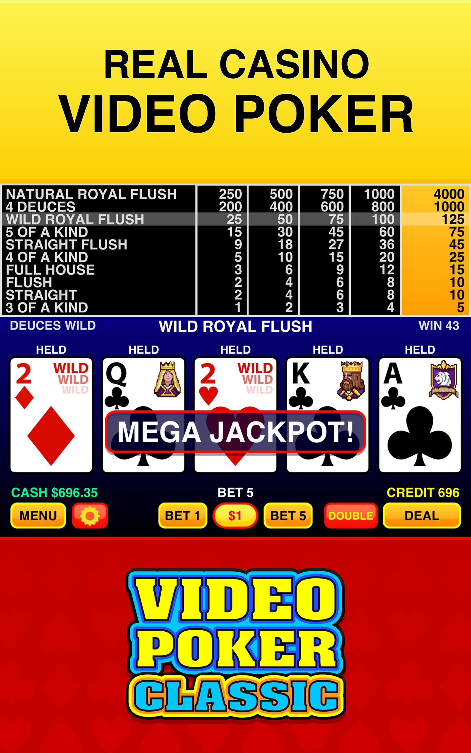 Video Poker Classic ® zrzut ekranu 1