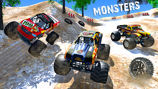 Monster Truck Games Simulator স্ক্রিনশট 1