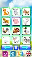 Animal sounds - Kids learn স্ক্রিনশট 1