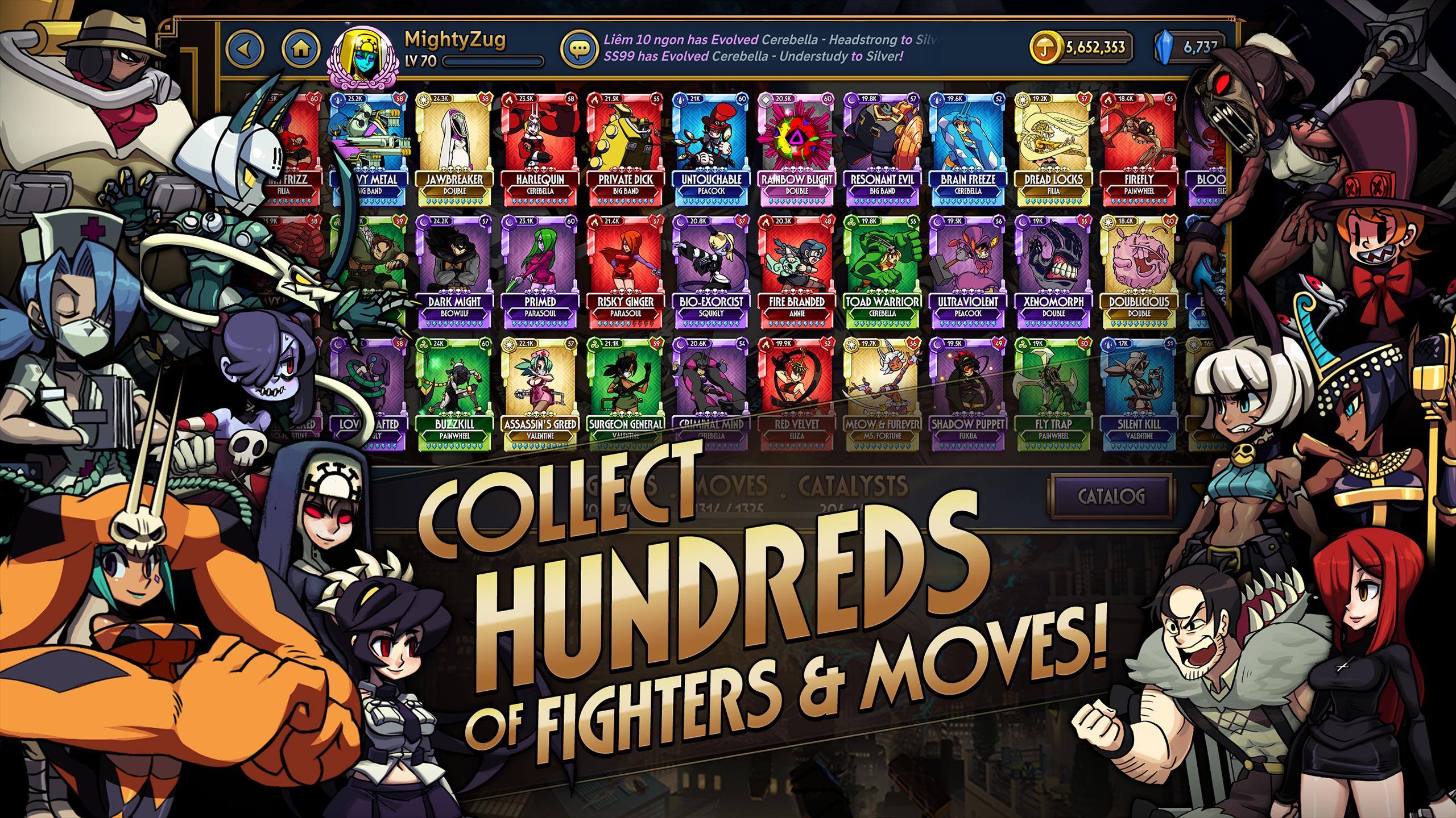 Skullgirls: Kampf + RPG Screenshot 3