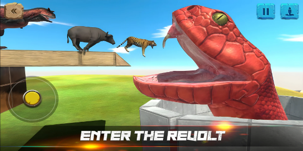 Animal Revolt Battle Simulator captura de pantalla 3