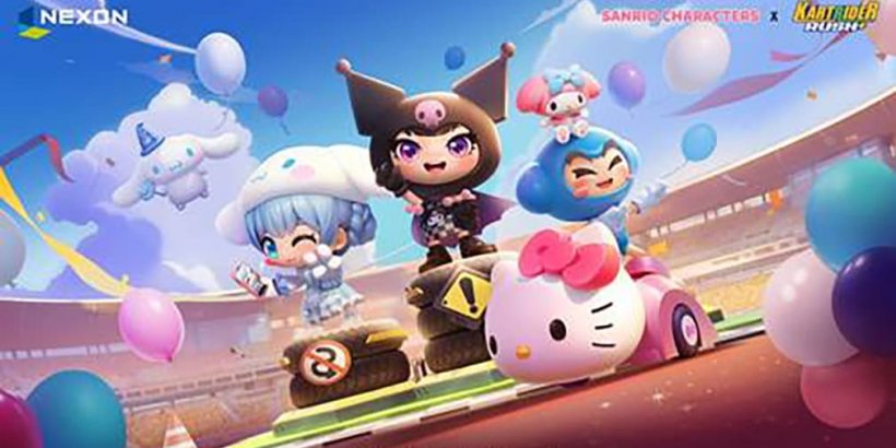 Sanrio-personages Sluit je aan bij "KartRider Rush+" met Hello Kitty Crossover