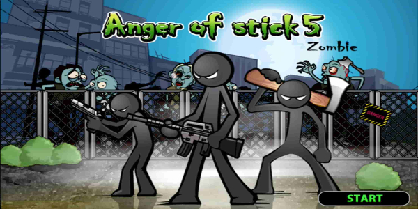 Anger Of Stick 5 : zombie应用截图第3张