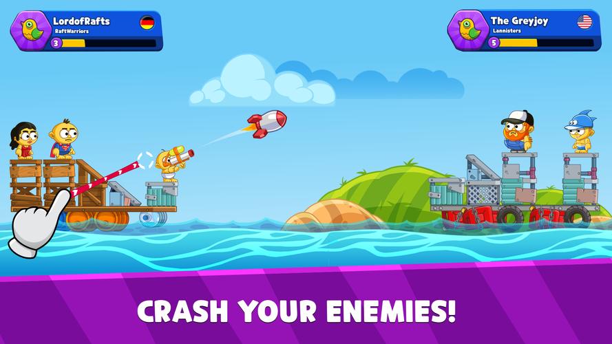Raft Wars 스크린 샷 4