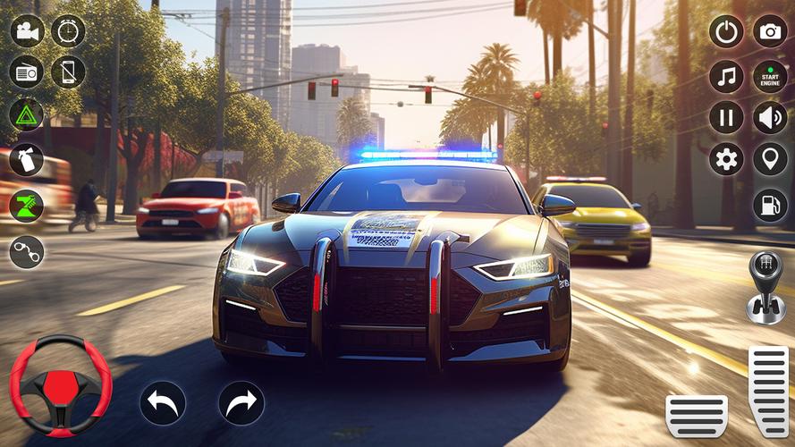 Cop Car Parking: Driving Games屏幕截圖2