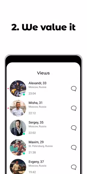 ภาพหน้าจอ Denim - premium dating app 3
