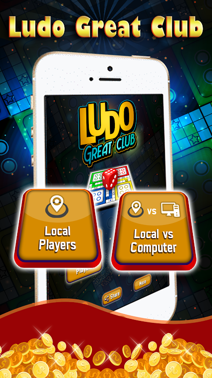 Ludo Great Club: King of Club games屏幕截圖1