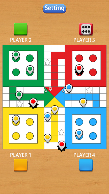 Ludo League Game:Roll the dice captura de pantalla 2