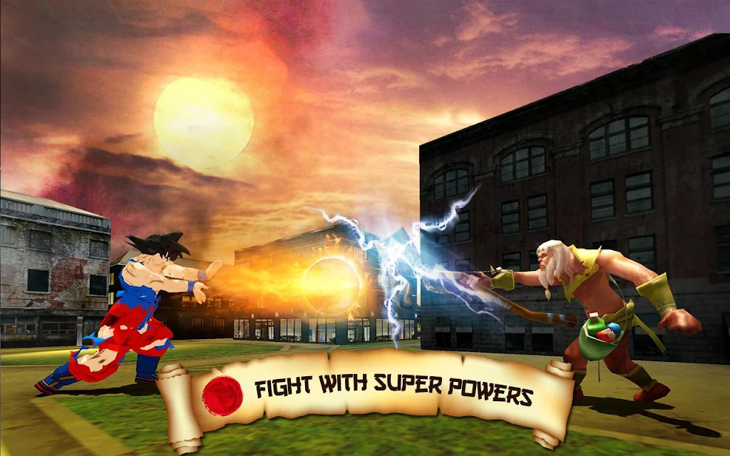 Super Goku Hero Xenoverse Saiyan Battle屏幕截圖1