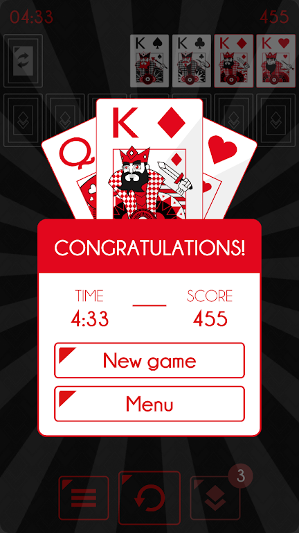 Solitaire - Klondike Redstone屏幕截圖3