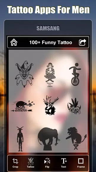 Tattoo design apps for men屏幕截圖4