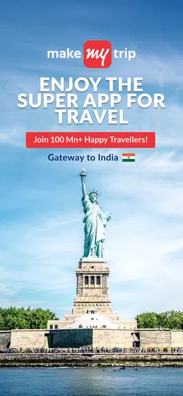 MakeMyTrip Hotels, Flight, Bus屏幕截圖1