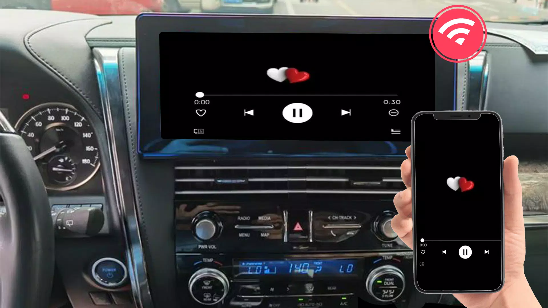 ภาพหน้าจอ Screen2auto android Car Play 3