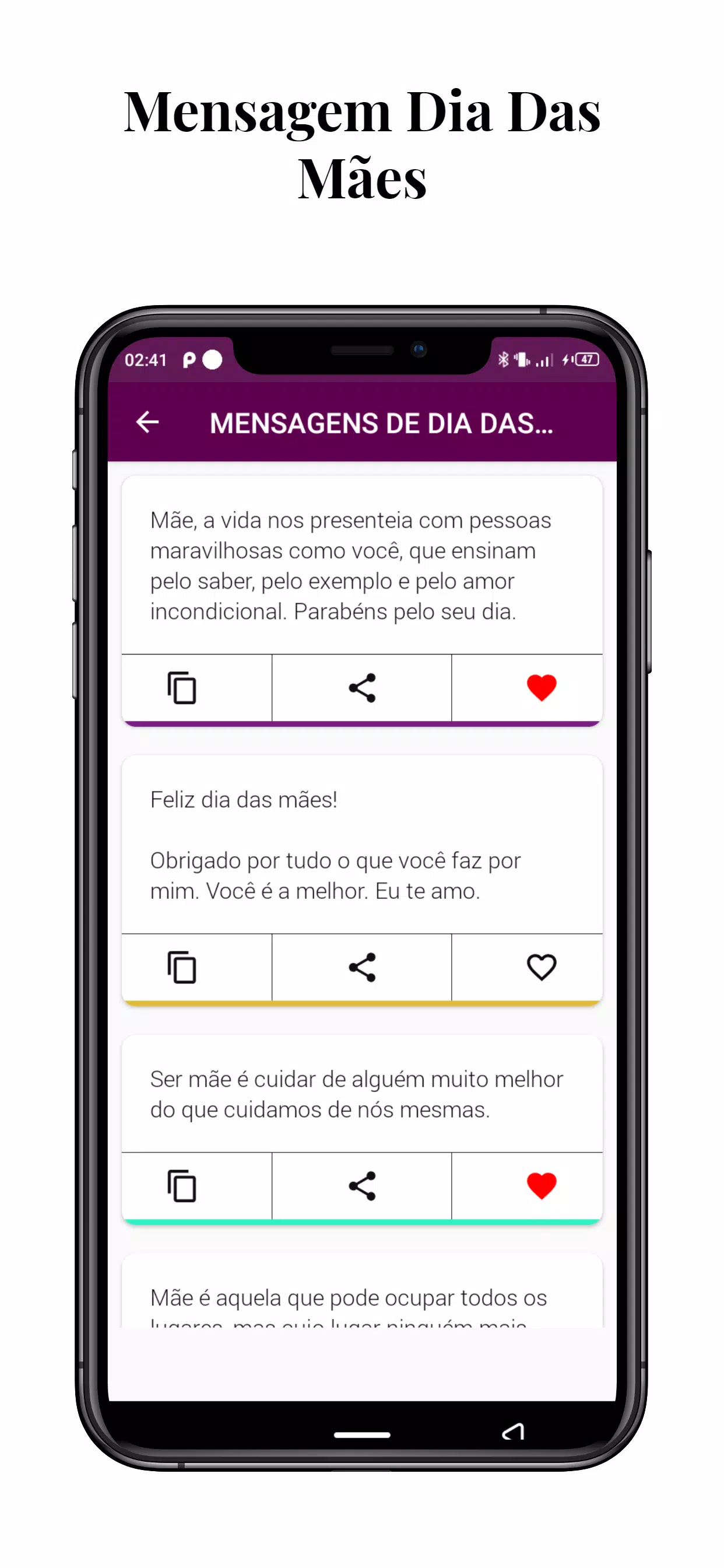Mensagem Dia Das Mães 2024屏幕截圖2