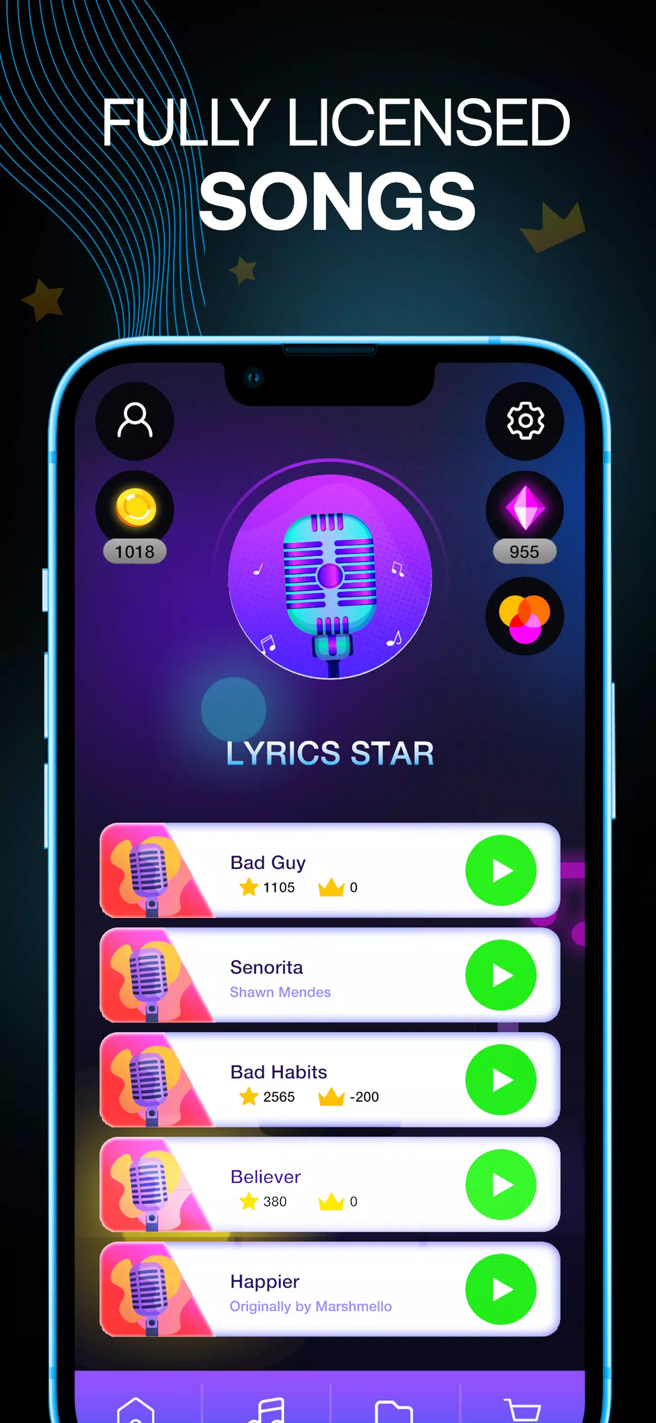 Lyrics Star・Song Lyrics Tiles Screenshot 4