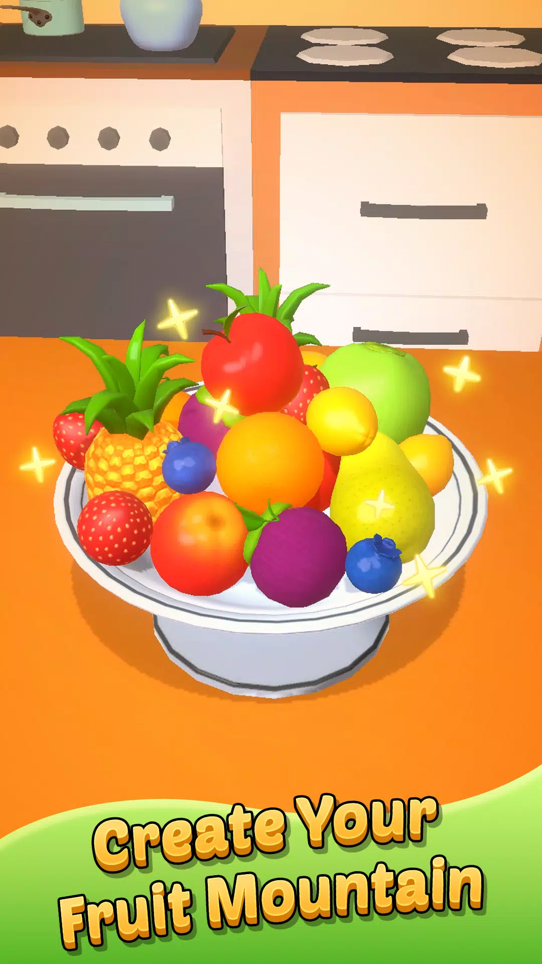 ภาพหน้าจอ Toss and Merge: Fruit Mount 4