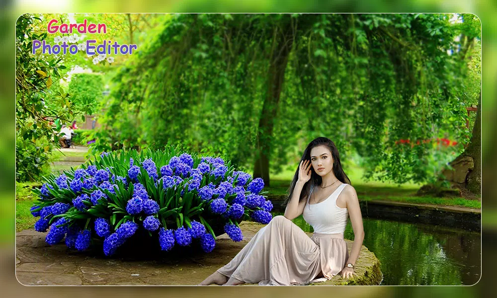 Garden Photo Frame Editor应用截图第2张