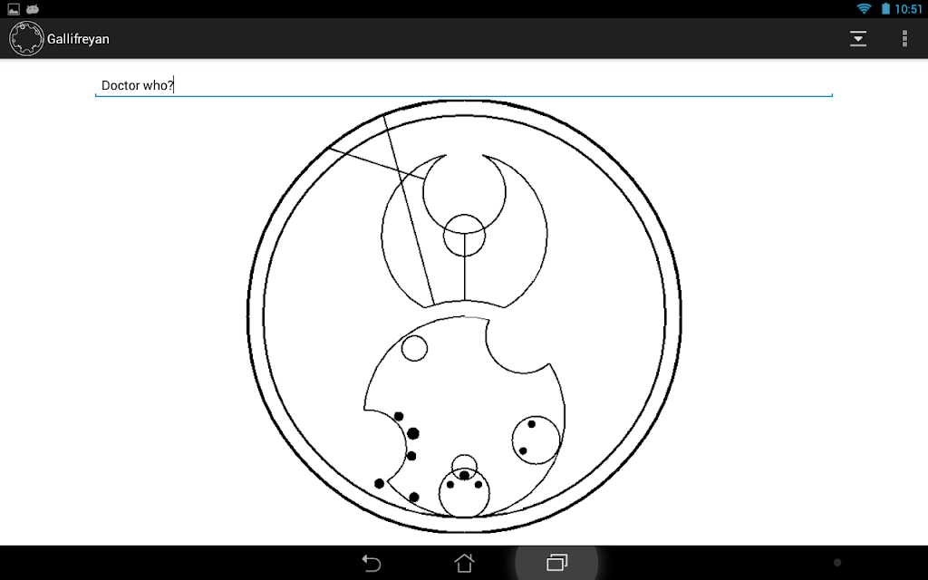 Gallifreyan Translator ekran görüntüsü 3