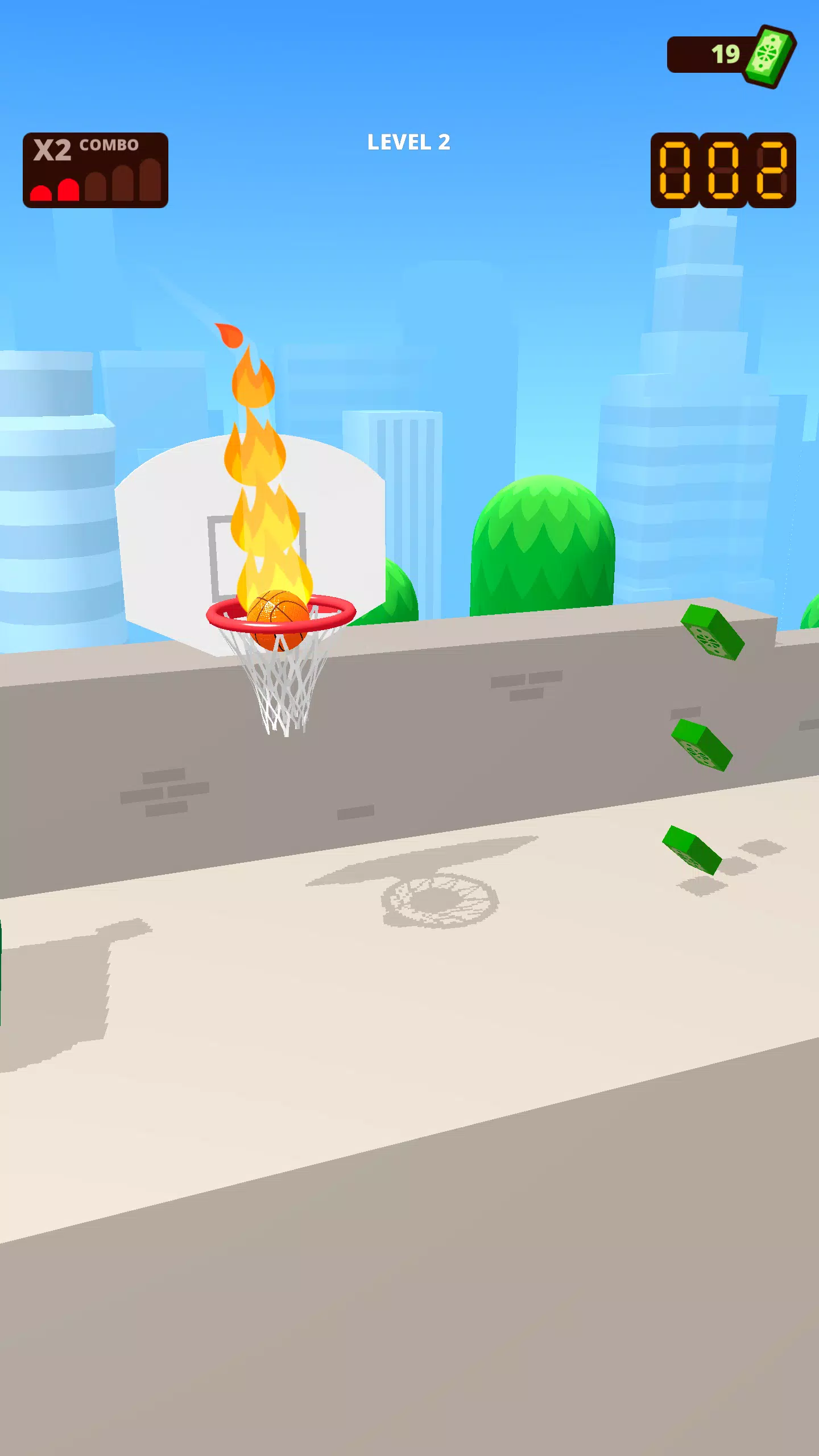 Screenshot Bounce Dunk 2