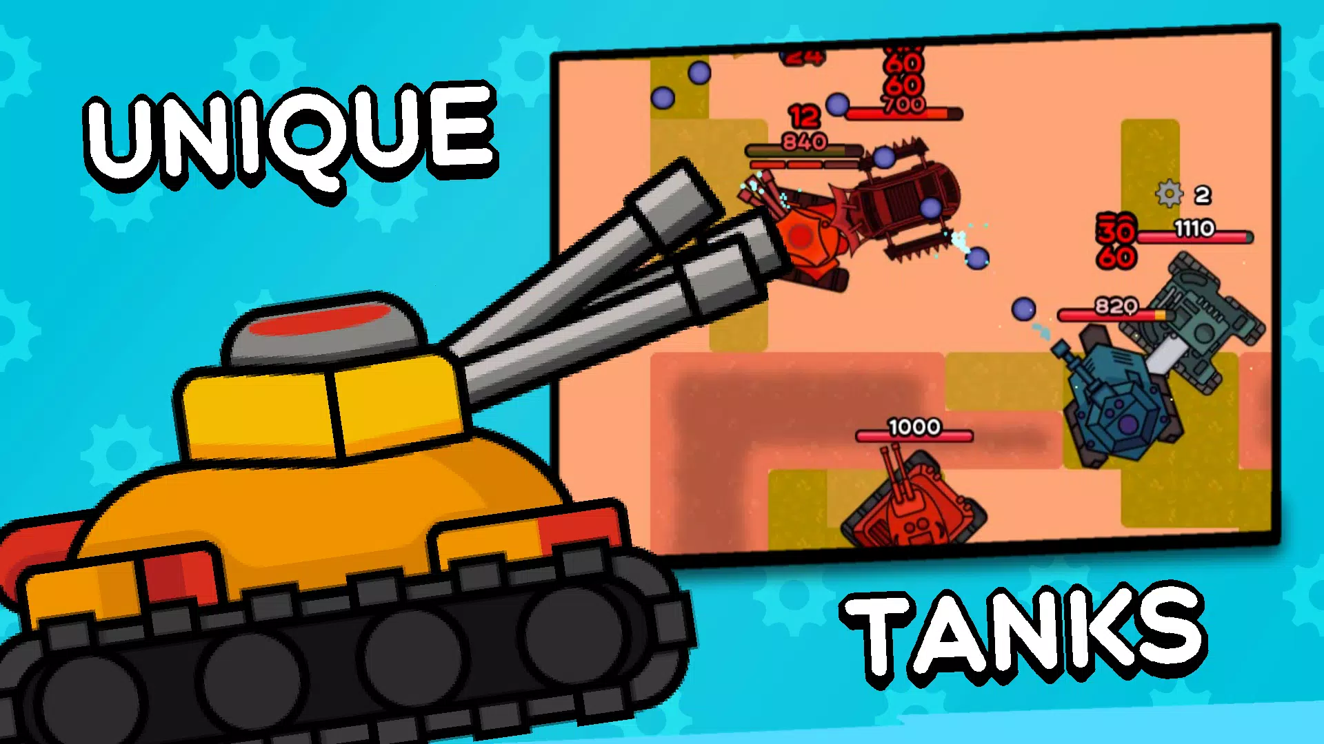 Tanks: Battle for survivalスクリーンショット3