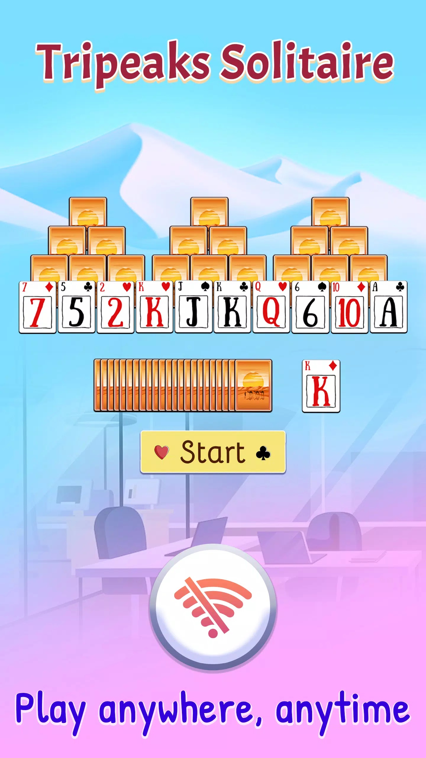 TriPeaks Solitaire Deluxe® 2 screenshot 1