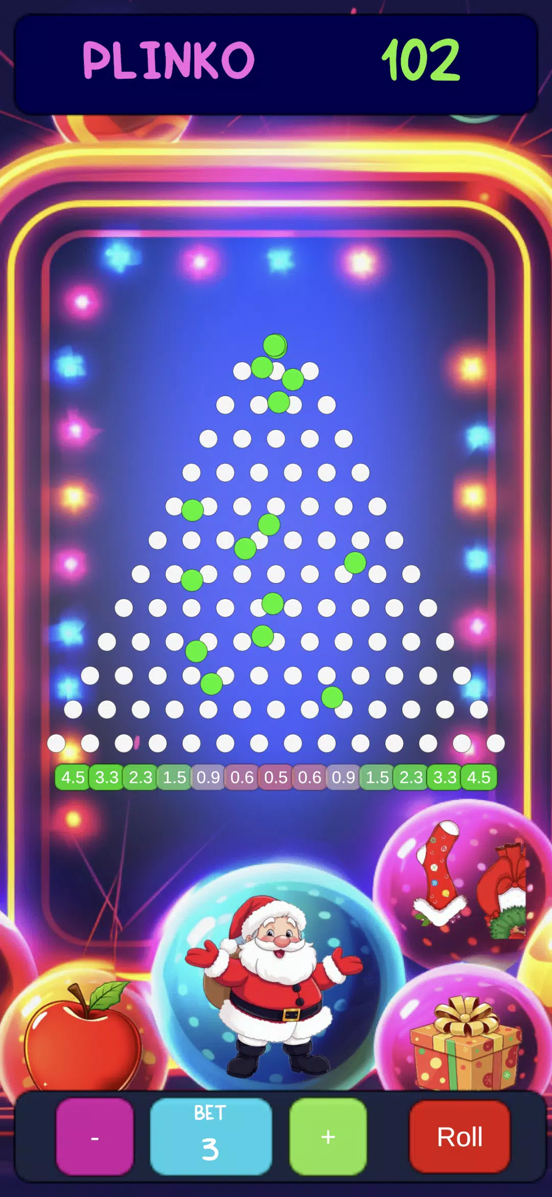 Screenshot Christmas Plinko Fight 2