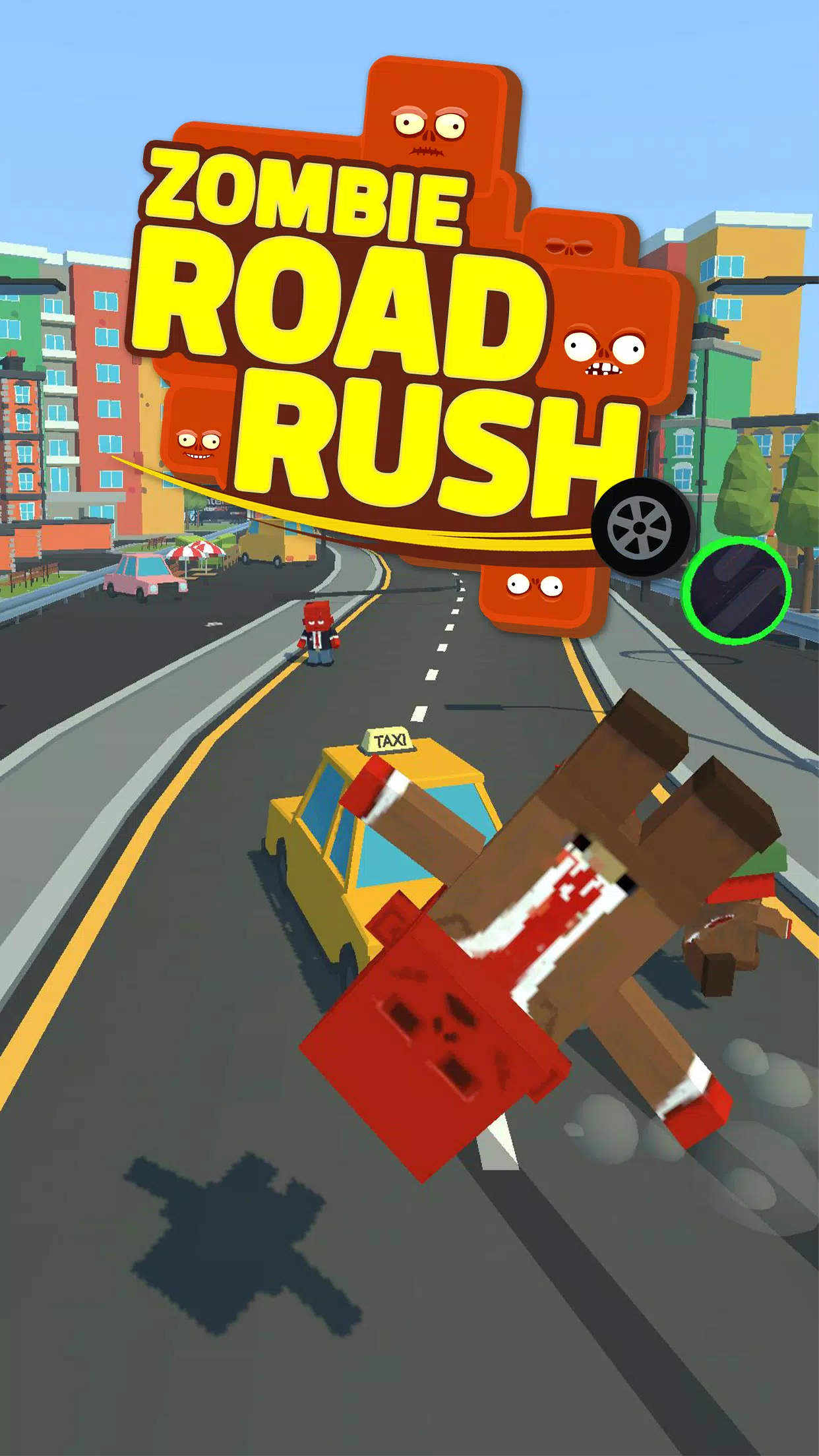 ภาพหน้าจอ Zombie Road Rush 1