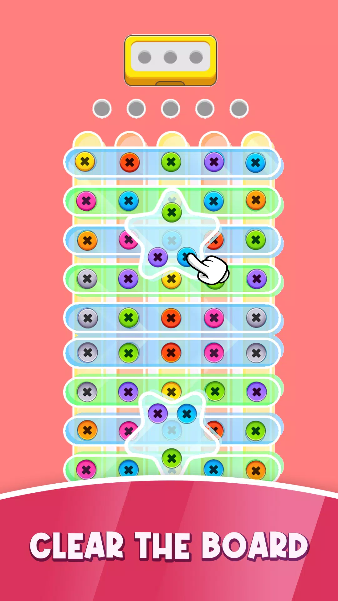 Unscrew Nuts Sort: Screw Jam экрана 4