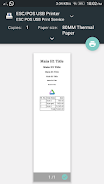 ภาพหน้าจอ ESC POS USB Print service 2