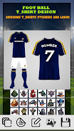 Football Jersey Maker- T Shirt应用截图第3张