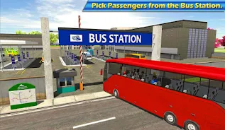 Modern City Bus Parking Games screenshot 1