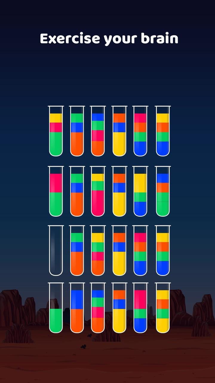 Liquid Sort Puzzle ကိုဖန်သားပြင်1