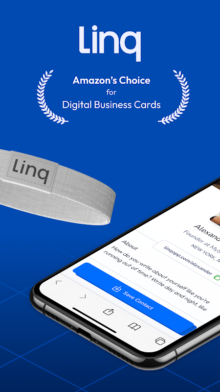 Linq - Digital Business Card экрана 2