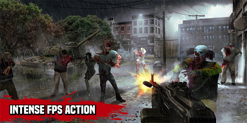 ภาพหน้าจอ Zombie Hunter: Post Apocalypse Survival Games 2