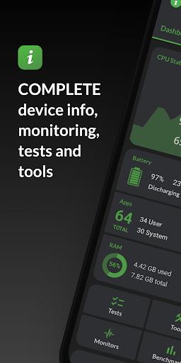 DevCheck Device & System Info ekran görüntüsü 1