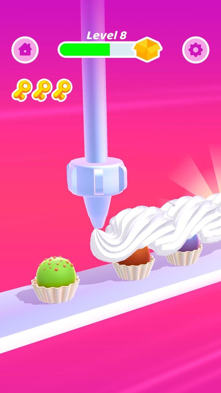 Perfect Cream: Dessert Games ekran görüntüsü 3