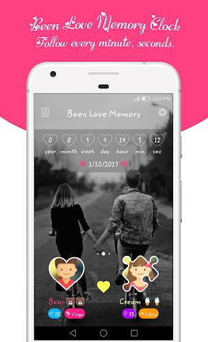 Been Love Memory -Love Counter ảnh chụp màn hình 2