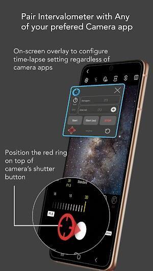 Screenshot Intervalometer for TimeLapse 2